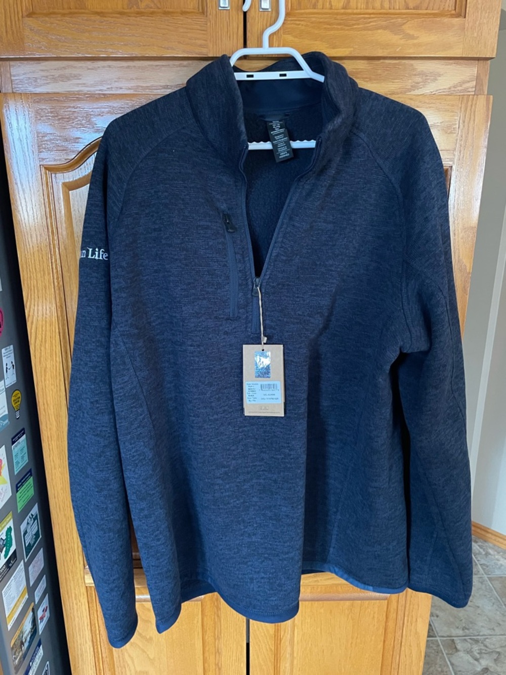 Stormtech Men's Zip Pullover Sweater - Navy